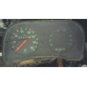 Armaturen Einsatz Audi 50 / VW Polo / Derby \* 86 Display grün 160 km/h / Tacho / Tank Anzeige / Temperatur WL