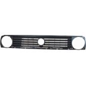 NEU + Grill VW Golf 2 19 .2 / schwarz 5 Rippen - VAG / VW / Audi 9.87 - 8.91 - Kühlergrill / Luftleitgitter Kü