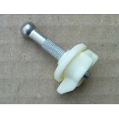 NEU + Scheinwerfer VW Scirocco 2 53B H4 Einsatz Fixierbolzen / Kugelbolzen 40mm starr / 3 tlg. - VAG / VW / Au