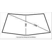 NEU + Windschutzscheibe Audi Coupe Thermo grün / Grünkeil - 81 / 85 / Q - 9.78 - 8.88 - Autoglas / Verglasung