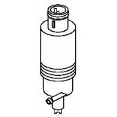 NEU + Wascher Pumpe 12V WischWasch Audi 80 / 100 / A4 / A6 4A0 955 651 A / B mit Bordcomputer auch VW / Skoda