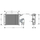 NEU + Wärmetauscher / Heizung Citroen C25 / Fiat Ducato 280 / Peugeot J 5 ] 7619387