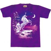 T-Shirt Kinder Einhorn: Majestic Unicorn, Gr. S (The Mountain)