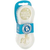 Magic Brush Pferdebürste Soft Farbe White Lily