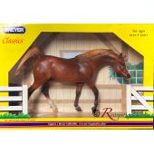 Breyer Modellpferd No. 669 Arabian Dark Chestnut, Classics Serie, Sammlerstück!