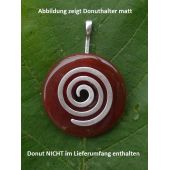 Donuthalter Spirale, Messing versilbert