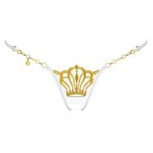 Lucky Cheeks Luxus Mini String Queen of Love - Ivory Editon