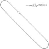 Ankerkette 925 Silber 2 mm 42 cm Halskette Silberkette Karabiner