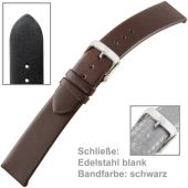 Uhrenarmband Men schwarz, 22 mm