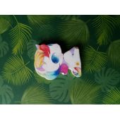 Motivperle Einhorn Regenbogen 28 x 23mm