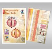 Designstreifen Paper Balls Set Claire