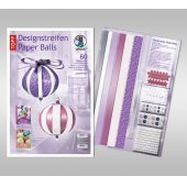 Designstreifen Paper Balls Set Jasmine