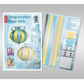 Designstreifen Paper Balls Set Emily