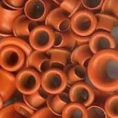 Eyelets Rund, 4+8 mm orange