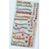 CREApop® Softy-Sticker Einladung