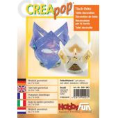 CREApop®Mini-Windlicht geometrisch 9St.