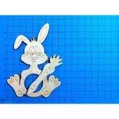 Schalhalter Hase 11 cm und 16 cm