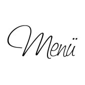 Stempel "Menü"