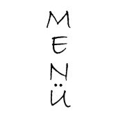 Stempel "Menü"