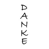 Stempel "Danke"