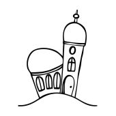 Motivstempel \"kleine Kirche\"