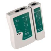 Netzwerkkabel-Tester "ST-11 v3", für RJ11 und RJ45