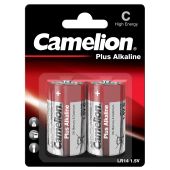 Baby-Batterie CAMELION Plus Alkaline 1,5 V, Typ C/LR14, 2er Blister