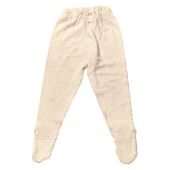 Lange Frottee-Unterhose mit Fuß, Größen 62/68 - 134/140