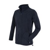 Active Fleece Jacket Men Blue Midnight XL