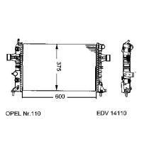 NEU + Kühler Opel Astra G 1.4 / 1.6 / 1.7 TD / 1.8 / 2.0 Schaltgetriebe / Automatic / Klimaanlage - GM / Vauxh