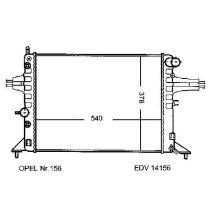 NEU + Kühler Opel Astra G 1.4 - 16V / 1.6 - 16V / 1.8 - 16V Automatic - GM / Vauxhall 9.97 - 8.xx - Opel Zafir