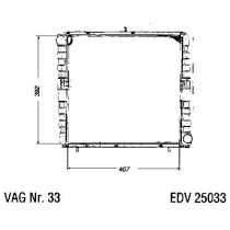 NEU + Kühler VW Transporter / Bus / LT 28 / 31 / 35 2.7 Schaltgetriebe - VAG / VW / Audi 9.75 - 8.82 - Kühlsys