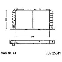 NEU + Kühler Audi 80 / 90 81 / 85 / + GLE 1.6 / 1.6 TD Schaltgetriebe / Automatic / Klimaanlage - VAG / VW / A