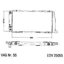 NEU + Kühler Audi 80 / 90 89 1.6 / 1.6 TD / 1.8 / 1.9 / 2.0 Schaltgetriebe / Automatic / Klimaanlage - VAG / V