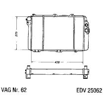 NEU + Kühler Audi 80 / 90 81 / 85 1.6 TD Schaltgetriebe / Automatic - VAG / VW / Audi 9.82 - 8.86 - Audi 80 /