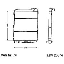 NEU + Kühler Audi 80 / 90 81 / 85 1.9 / 2.0 / 2.2 / 5Zyl. Schaltgetriebe - VAG / VW / Audi 9.78 - 8.86 - Kühls