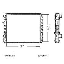 NEU + Kühler VW Polo 6N 1.9 D / 1.9 SDi Schaltgetriebe - VAG / VW / Audi 9.94 - 8.99 - VW Polo 6N2 1.9 D / 1.9