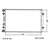 NEU + Kühler Audi T T 8N / TT alle Schaltgetriebe / Klimaanlage - VAG / VW / Audi 9.98 - 8.xx - VW Golf 4 / Bo