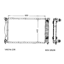 NEU + Kühler Audi A 4 B5 div. Modelle Automatic - VAG / VW / Audi 9.xx - 8.xx - Kühlsystem Wasserkühler / Radi