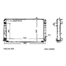 NEU + Kühler Audi A 8 / V 8 D2 / V8 3.7 Schaltgetriebe / Automatic - VAG / VW / Audi 9.97 - 8.xx - Kühlsystem