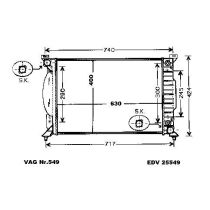 NEU + Kühler Audi A 4 8E - B6 2.4 - 30V Automatic / Klimaanlage - VAG / VW / Audi 9.01 - 8.xx - Kühlsystem Was