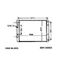 NEU + Kühler VW Lupo 6E / 6X / 6ES 1.0 / 1.4 / 1.4 TDi / 1.4 - 16V Schaltgetriebe / Automatic - VAG / VW / Aud