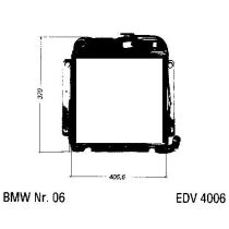 NEU + Kühler BMW 5 E 12 518 / 520 Automatic - 9.73 - 8.81 - Kühlsystem Wasserkühler / Radiator + + + NEU