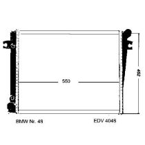 NEU + Kühler BMW 5 E 28 520 / 525 Klimaanlage / Automatic - 9.84 - 8.xx - Kühlsystem Wasserkühler / Radiator +