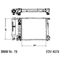 NEU + Kühler BMW 3 E 30 316 / 318 / 320 Automatic - 9.87 - 8.xx - Kühlsystem Wasserkühler / Radiator + + + NEU