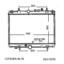 NEU + Kühler Citroen C 5 1.8 / 2.0 - 16V / HDi Klima / Automatic - 9.00 - 8.xx - Kühlsystem Wasserkühler / Rad