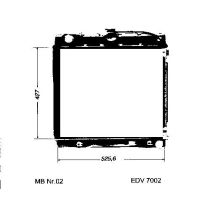 NEU + Kühler Mercedes W 114 / 115 /8 230 / 240 / 280 C / E / CE Schaltgetriebe / Automatic - 1145011101 ATF