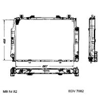 NEU + Kühler Mercedes W 140 S Klasse .3 400 / 420 / 500 / 600 S / SE / CL Automatic / Klimaanlage - DB / Daiml