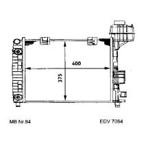 NEU + Kühler Mercedes W 168 A Klasse 140 / 160 Schaltgetriebe / Automatic - DB / Daimler / Benz 9.xx - 8.99 -