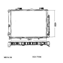 NEU + Kühler Mercedes W 210 E Klasse .1 280 / 320 Automatic / Klimaanlage - DB / Daimler / Benz 9.95 - 8.xx -